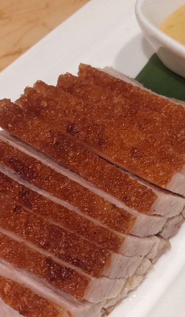 Crispy Pork from Red 8 Asian Restaurant Las Vegas